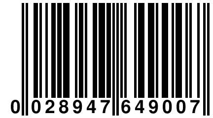 0 028947 649007