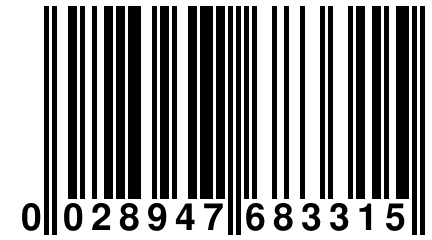 0 028947 683315