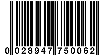 0 028947 750062