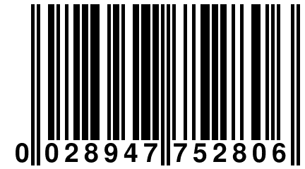 0 028947 752806