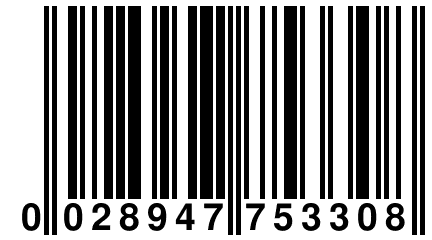 0 028947 753308