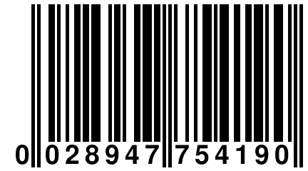 0 028947 754190