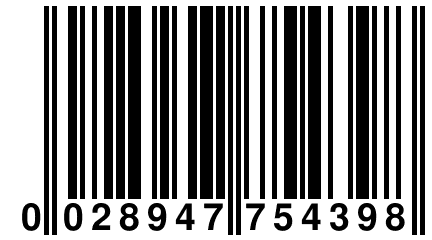 0 028947 754398