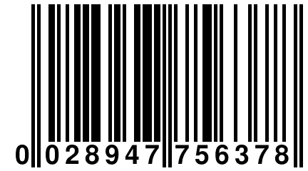 0 028947 756378