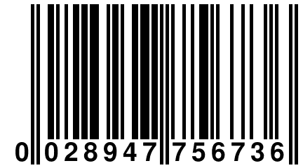 0 028947 756736