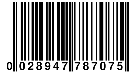 0 028947 787075