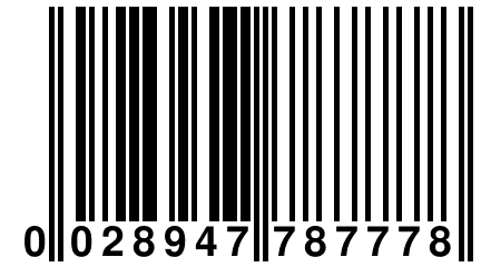 0 028947 787778