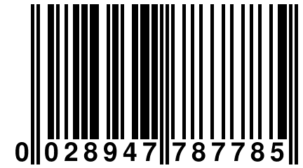 0 028947 787785