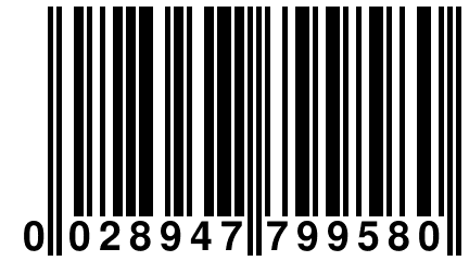 0 028947 799580