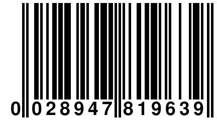 0 028947 819639