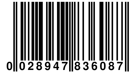 0 028947 836087