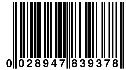 0 028947 839378