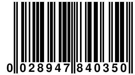 0 028947 840350