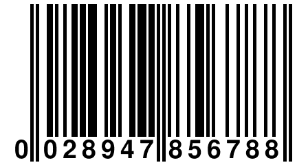 0 028947 856788