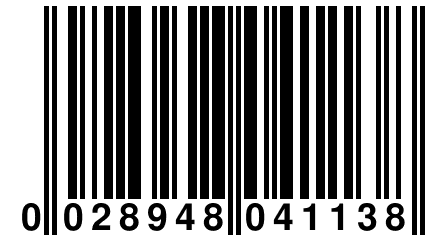 0 028948 041138