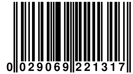 0 029069 221317