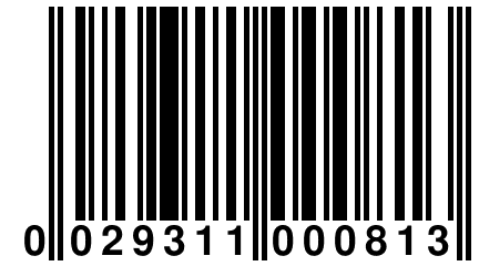 0 029311 000813