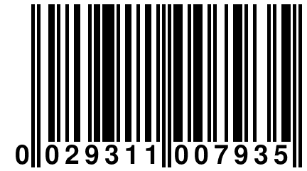 0 029311 007935