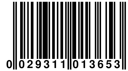 0 029311 013653