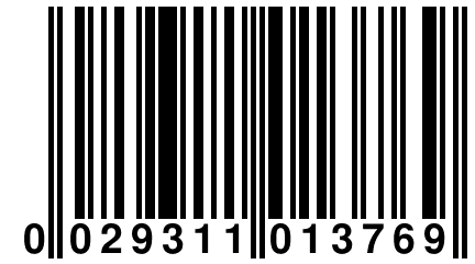 0 029311 013769