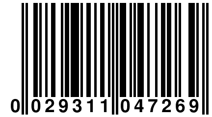 0 029311 047269