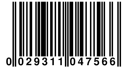 0 029311 047566