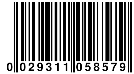 0 029311 058579