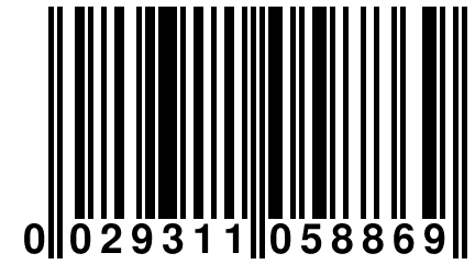 0 029311 058869