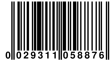 0 029311 058876