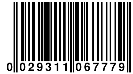 0 029311 067779