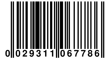 0 029311 067786