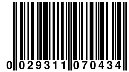 0 029311 070434