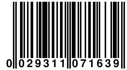 0 029311 071639