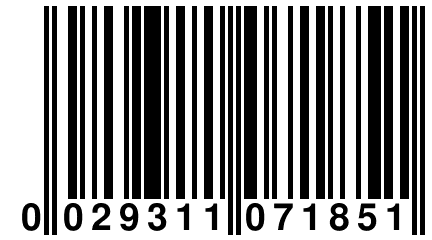 0 029311 071851