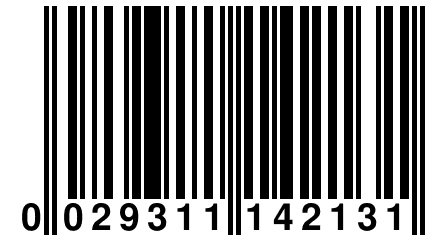 0 029311 142131