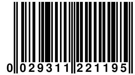 0 029311 221195