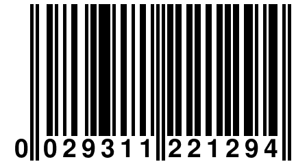 0 029311 221294