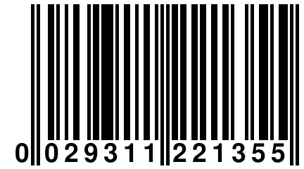 0 029311 221355