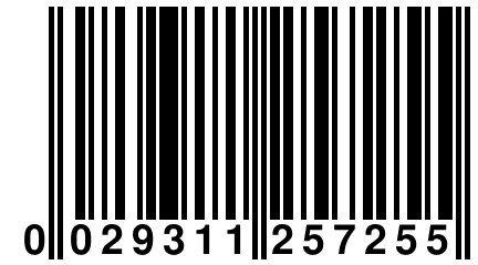 0 029311 257255