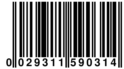 0 029311 590314