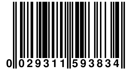 0 029311 593834