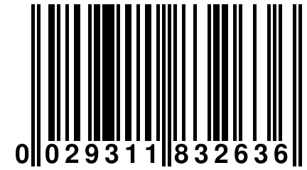 0 029311 832636