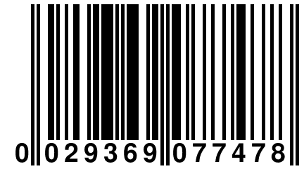 0 029369 077478