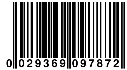 0 029369 097872