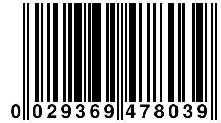 0 029369 478039