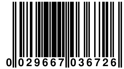 0 029667 036726