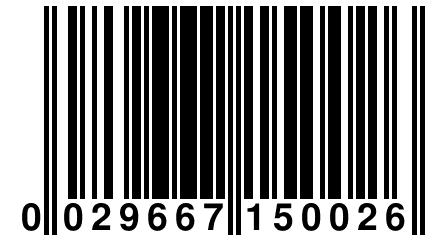 0 029667 150026