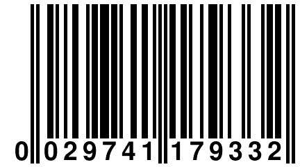 0 029741 179332