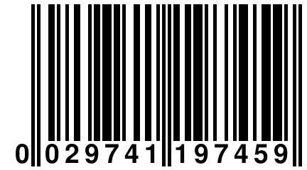 0 029741 197459