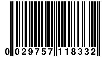 0 029757 118332